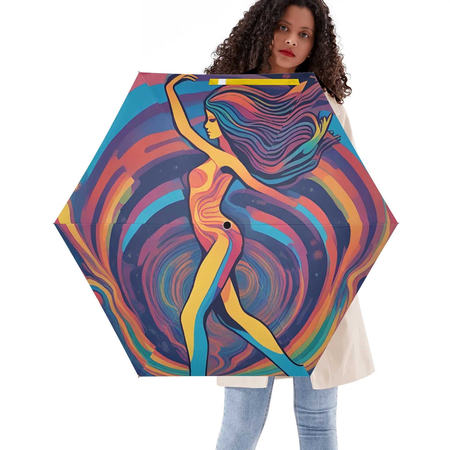 Rattees Lightweight Auto Open & Close Umbrella (Dance)