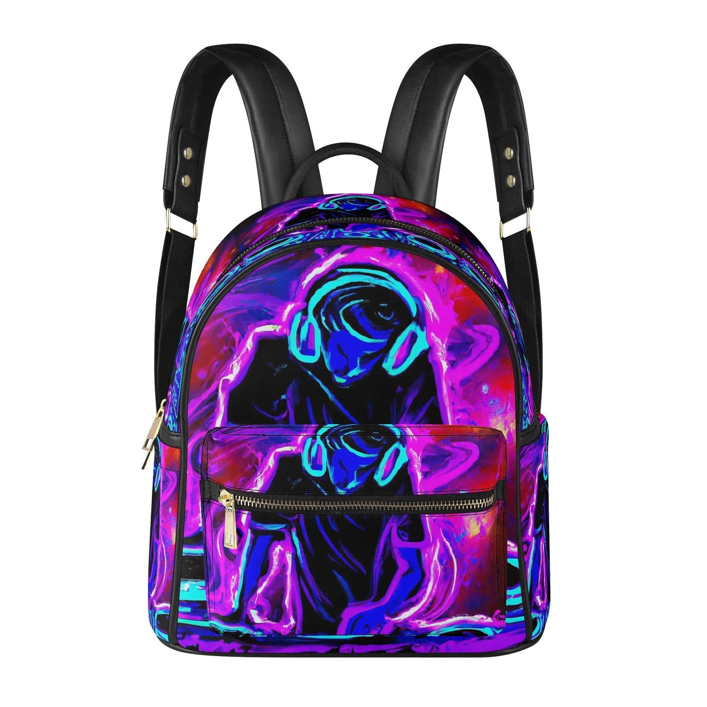 Rattees PU Backpack (DJ-MIX)