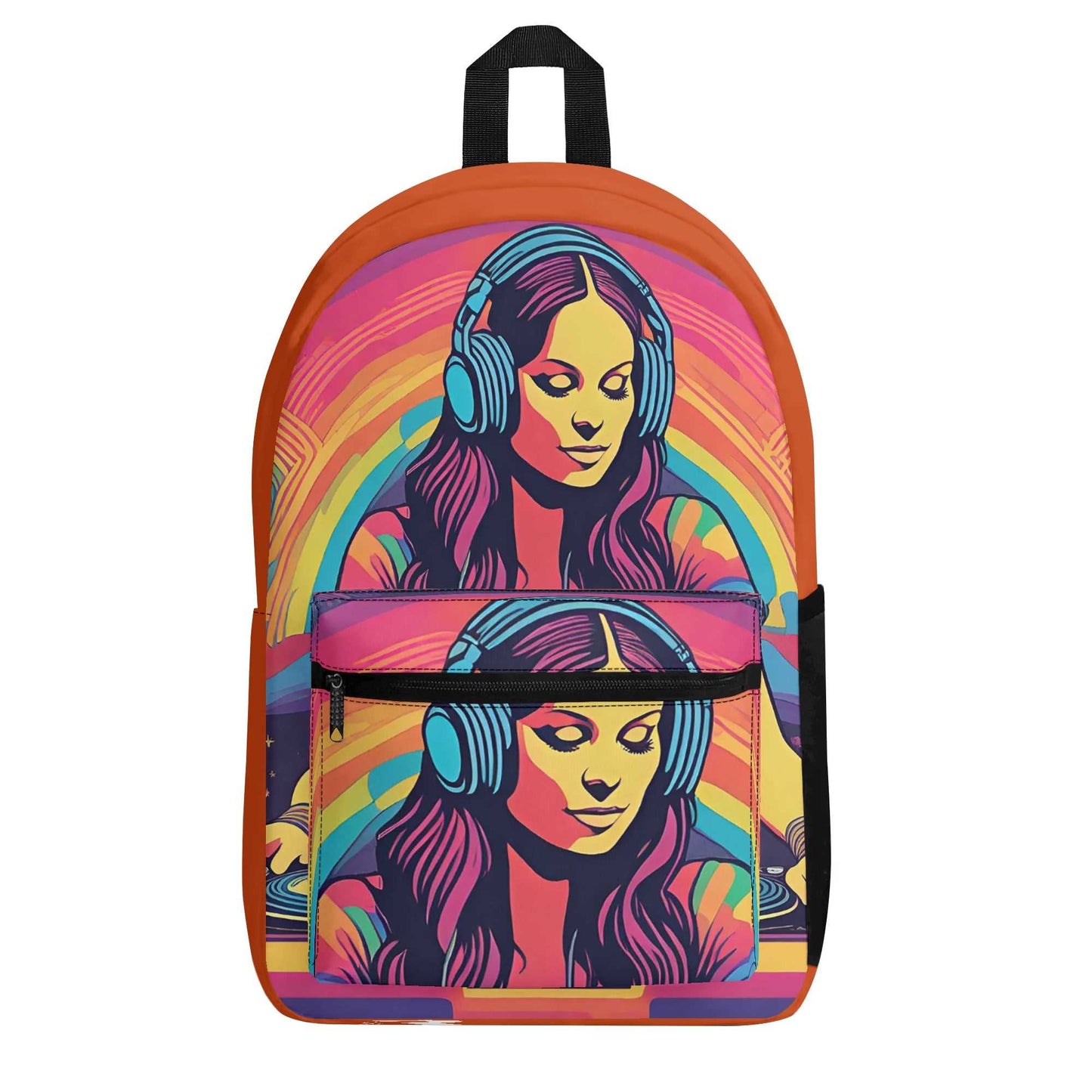 Rattees Festival Polyester Backpack (DJ-f)