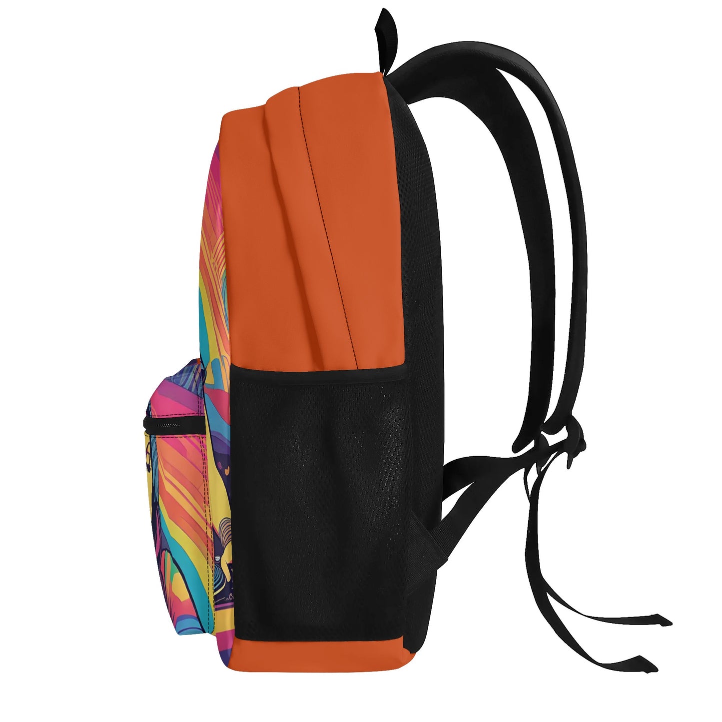 Rattees Festival Polyester Backpack (DJ-f)