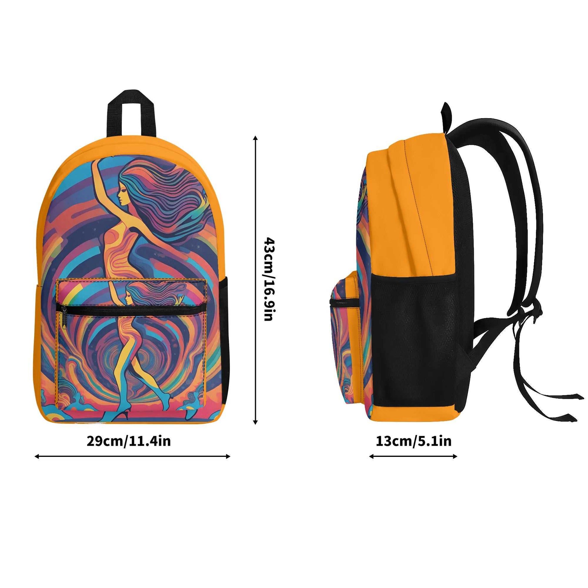 Rattees Festival Polyester Backpack (Dance)