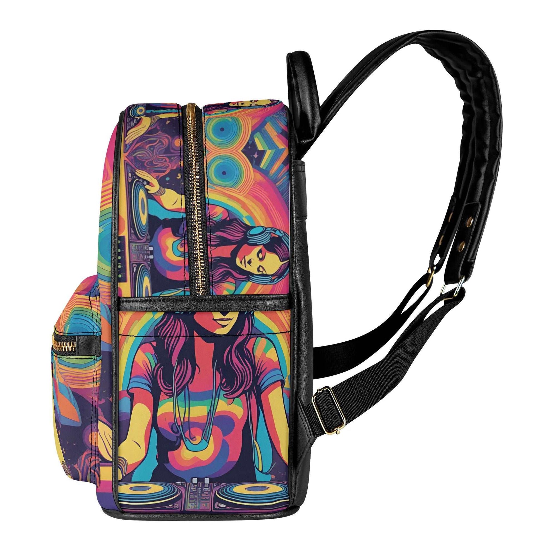 Rattees PU Backpack (DJ-f)