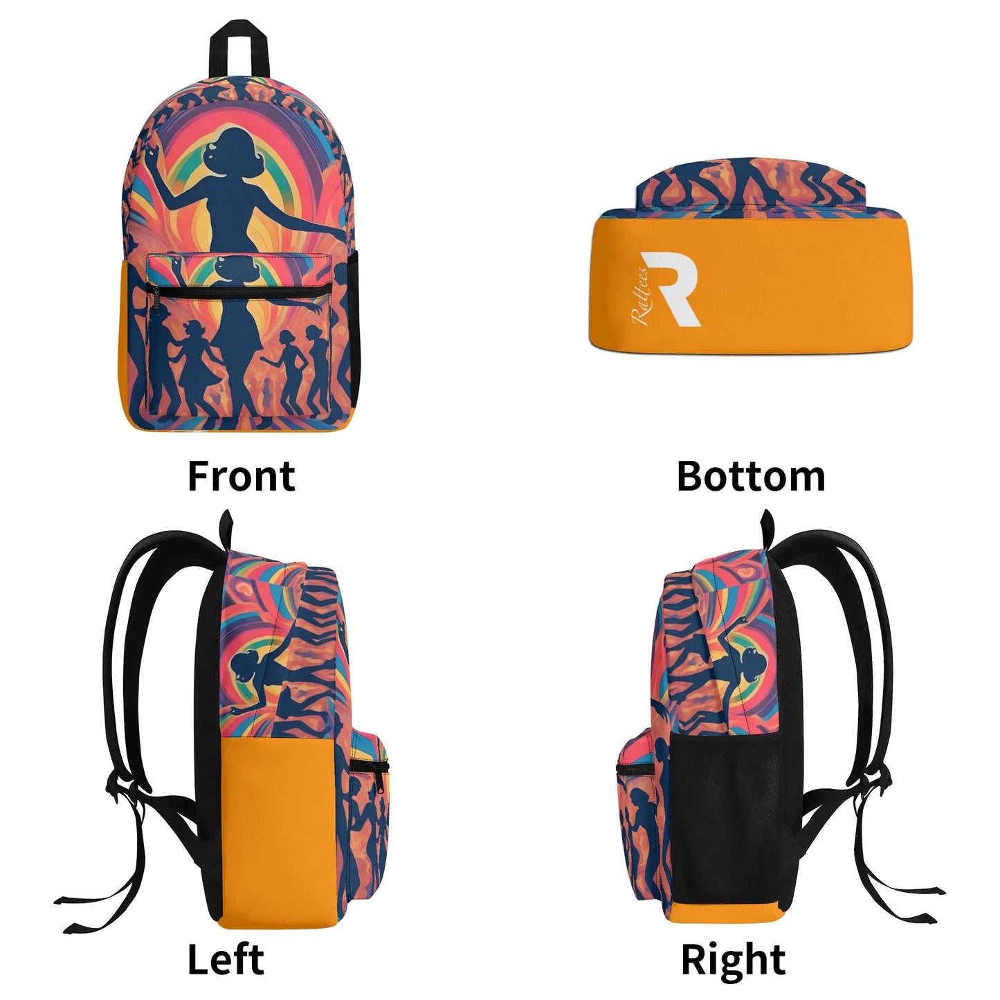 Rattees Festival Polyester Backpack (Party)