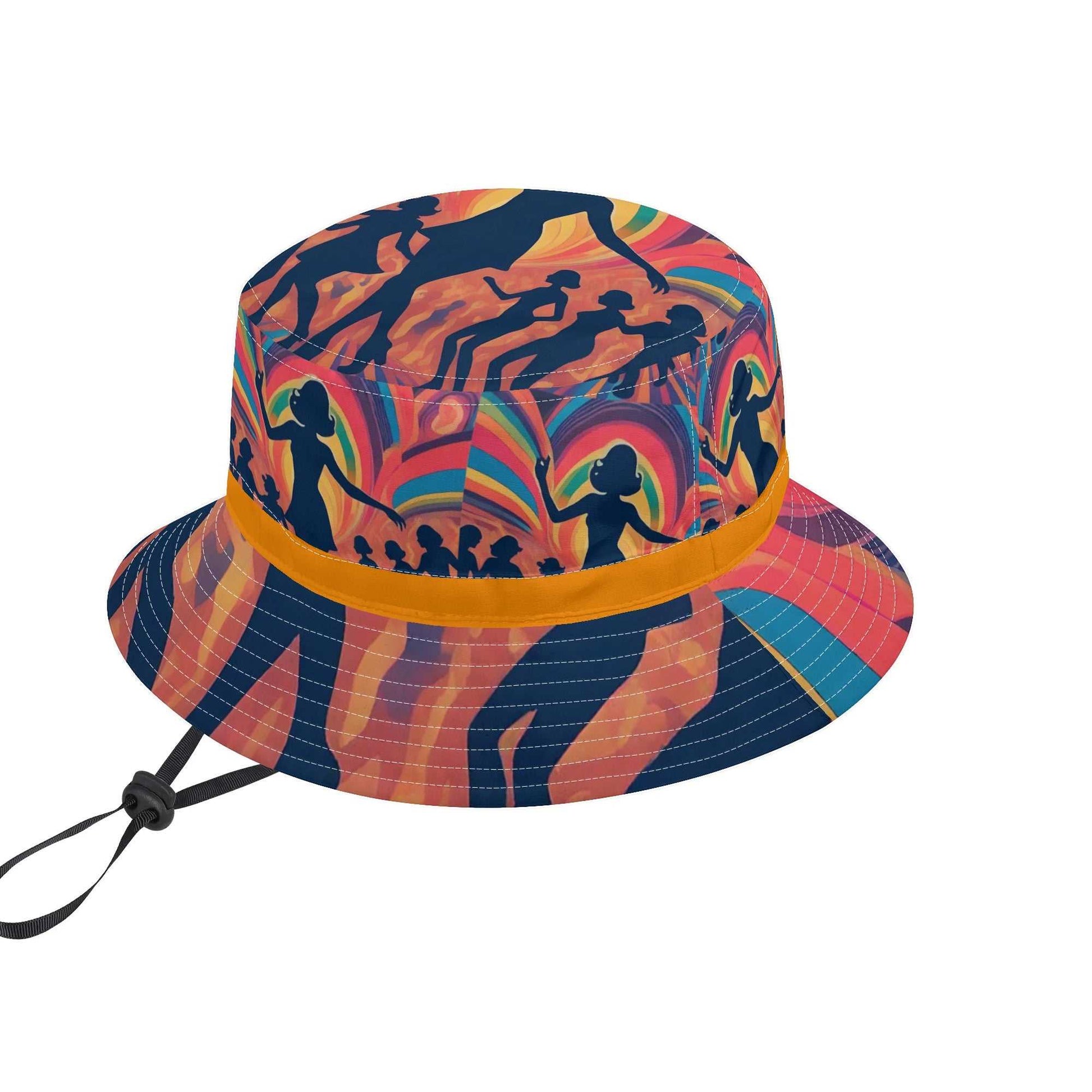 Rattees festival Bucket Hat with Adjustable String (Party)