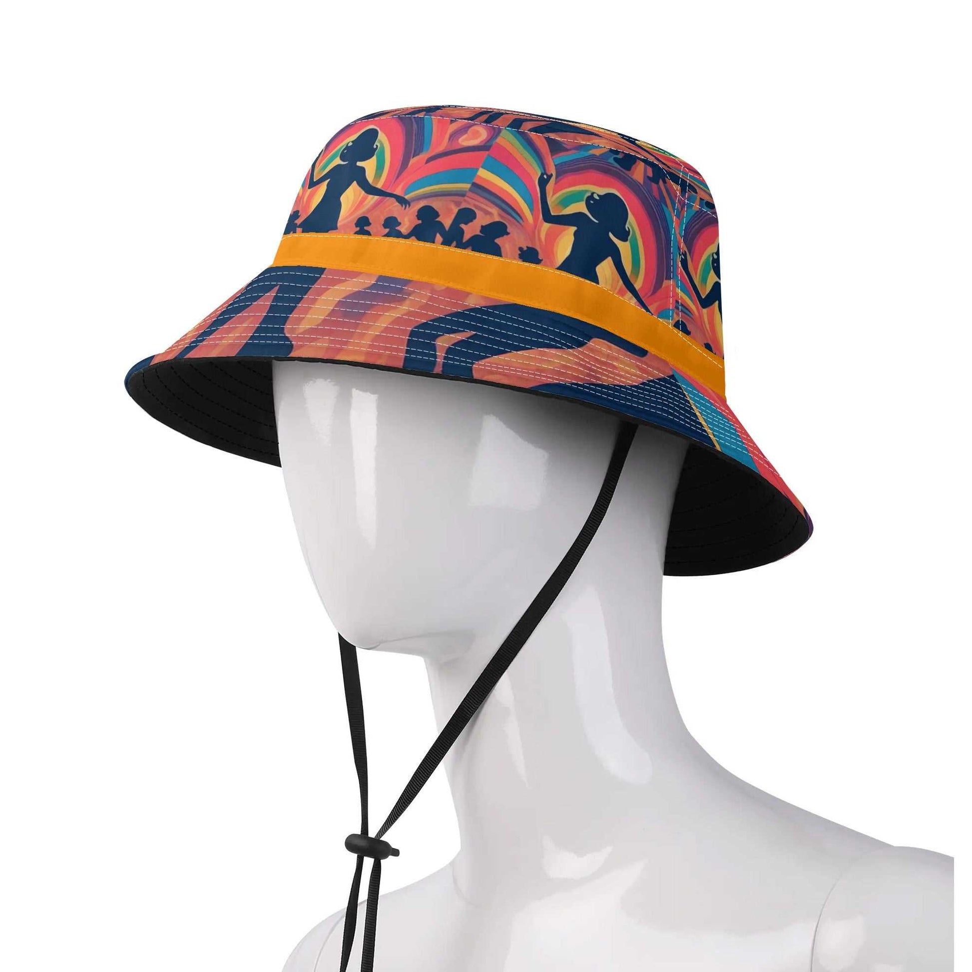 Rattees festival Bucket Hat with Adjustable String (Party)