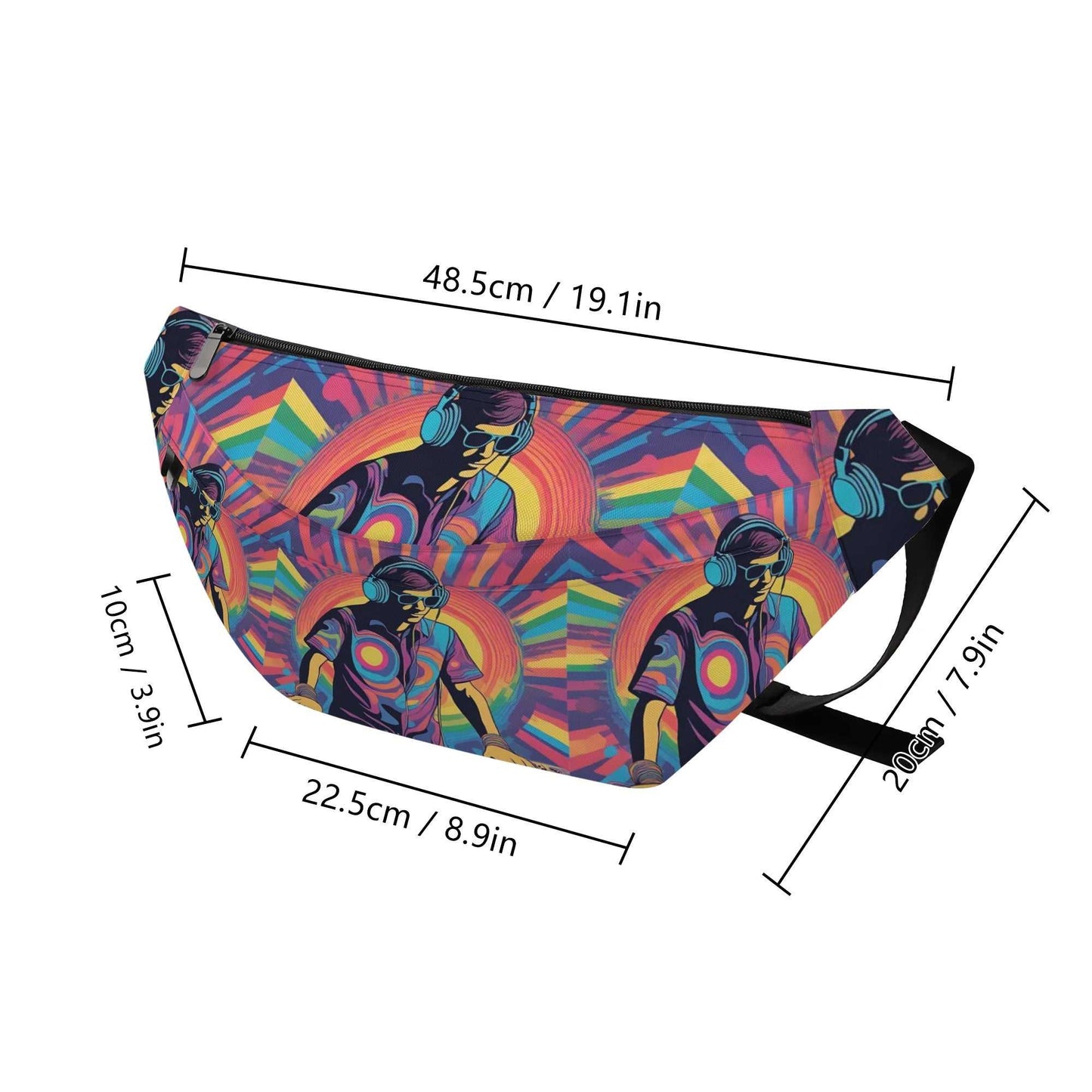 Rattees Large Fanny Pack (DJ-m)