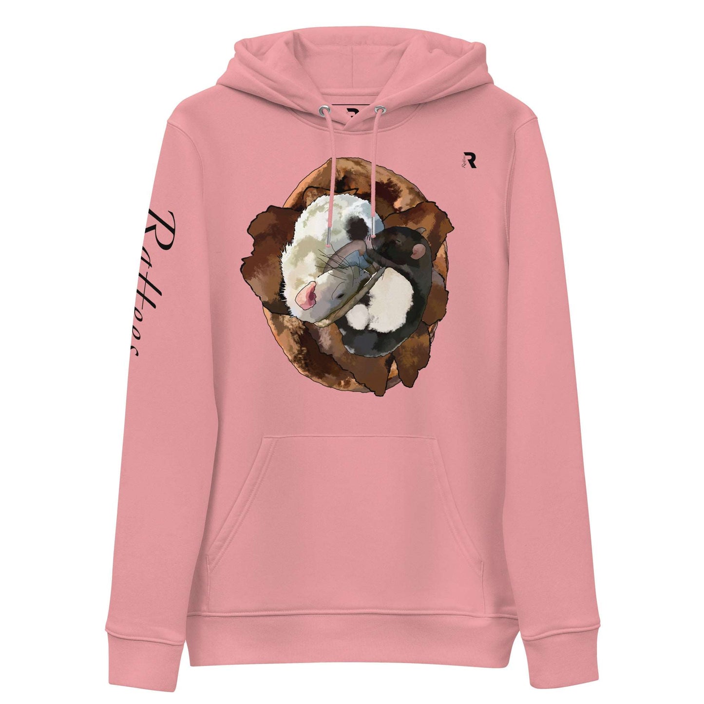 Rattees essential eco hoodie (Nut shell)