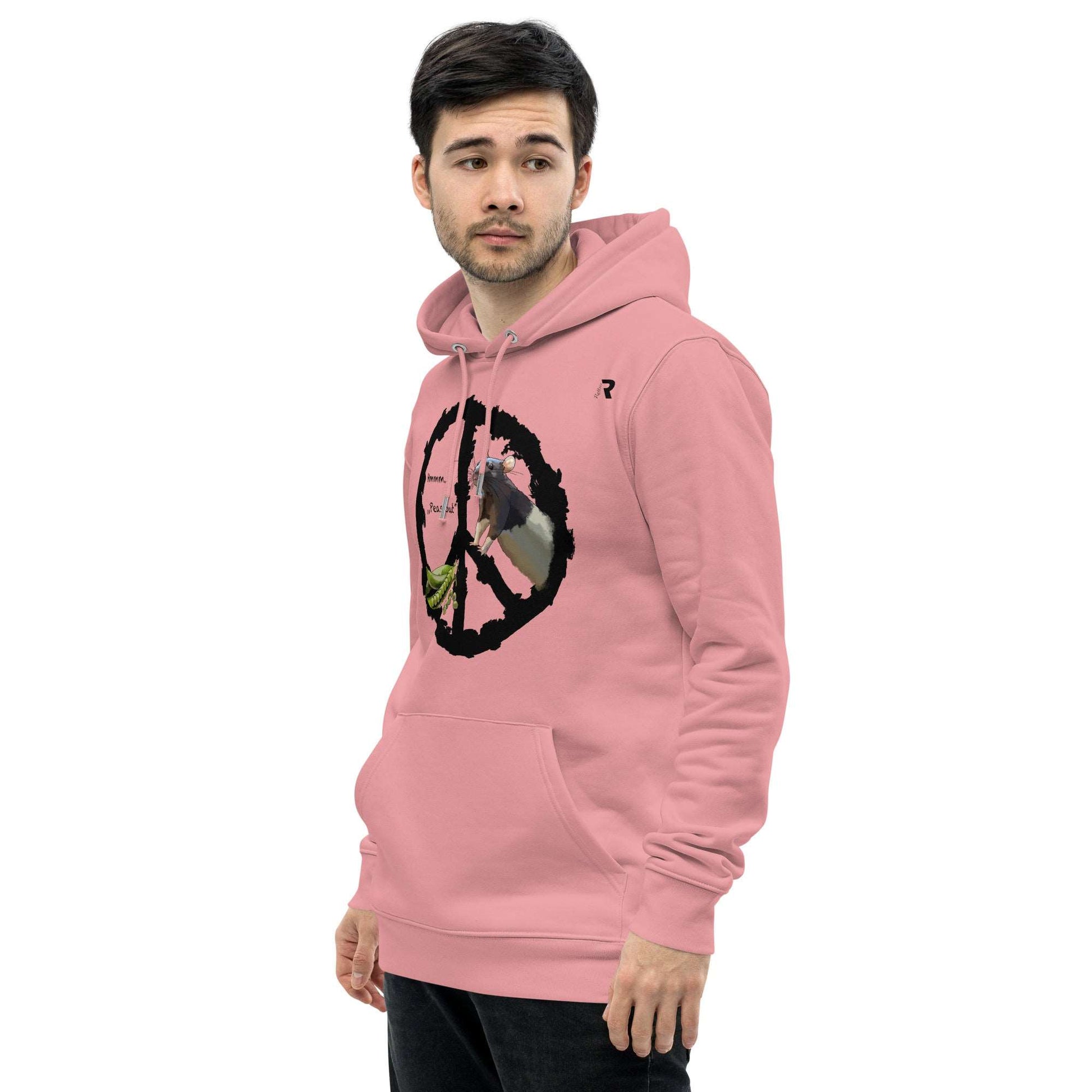 Rattees ECO hoodie - (Peas out)