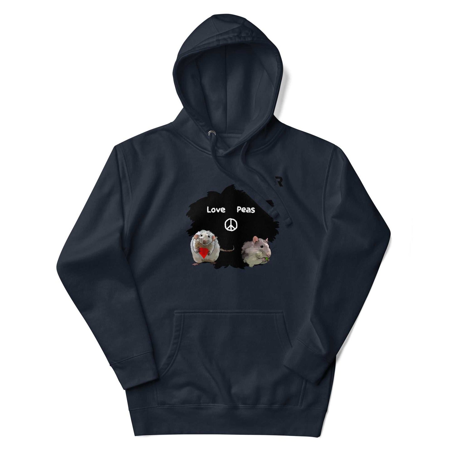 Rattees - Love Peas hoodie